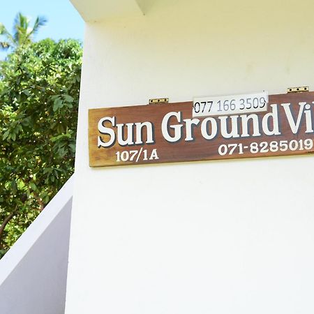 Sun Ground Villa Hikkaduwa Eksteriør billede
